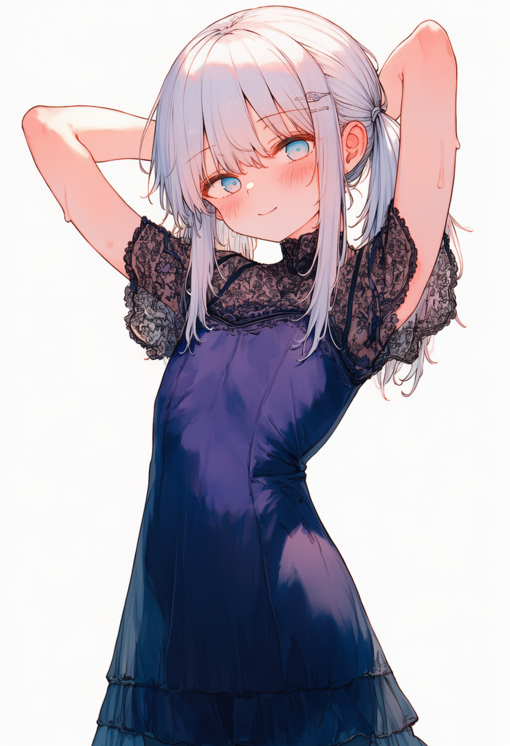 【脇っ】パーティードレスでおめかし_0502