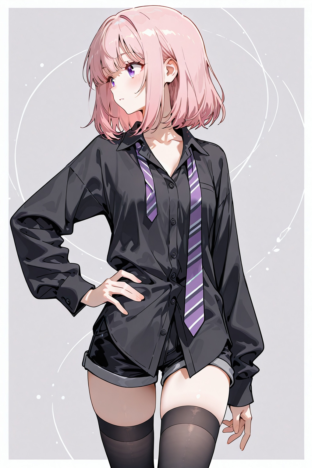ブラックシャツ | の人気AIイラスト・グラビア