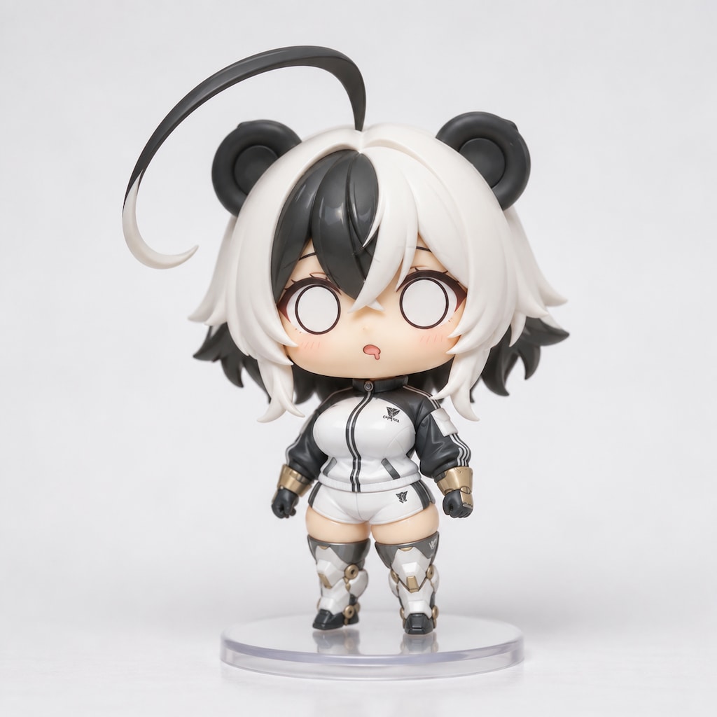 パンダガールAHO面フィギュア