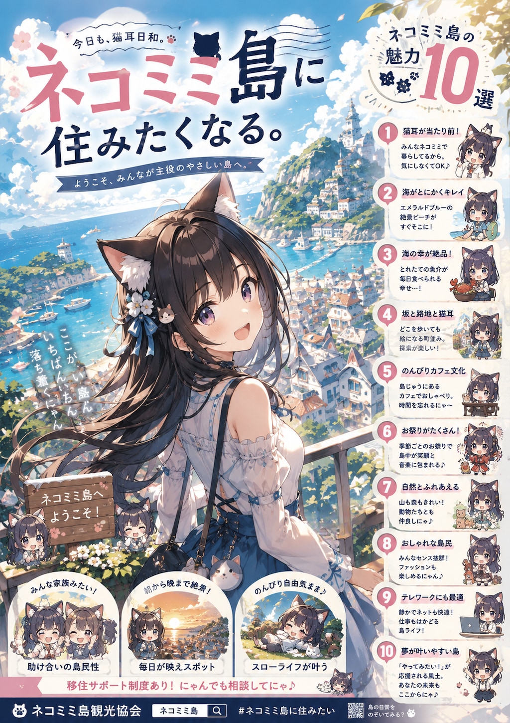 ネコミミ島へ行こう
