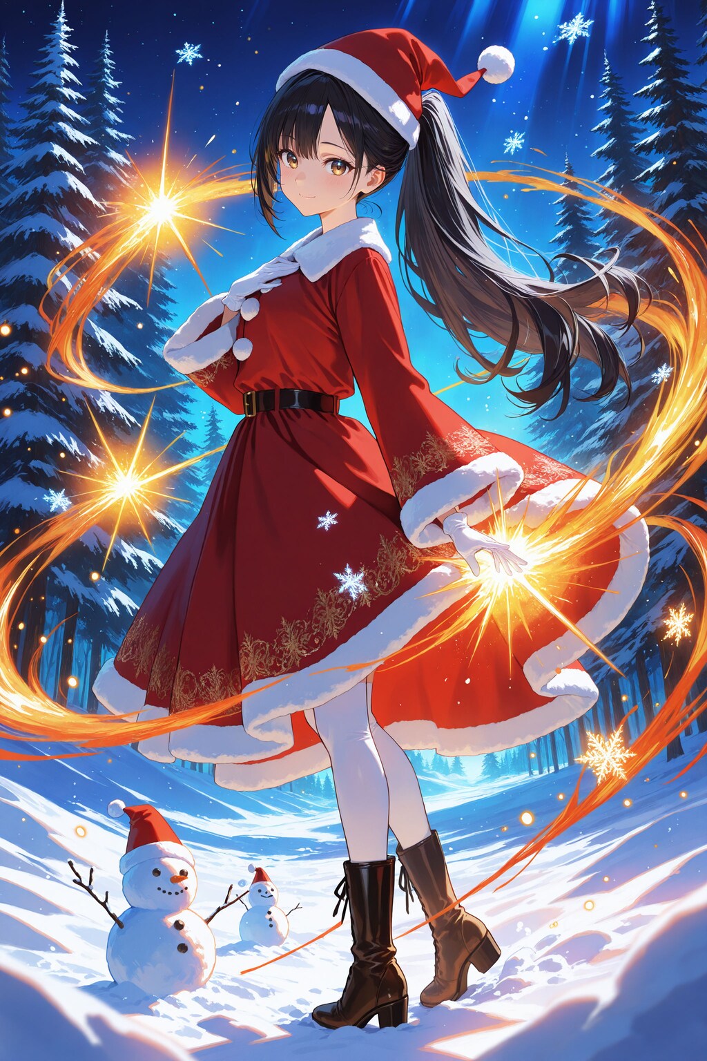 異世界の女神さま（アマテラスさん）クリスマス