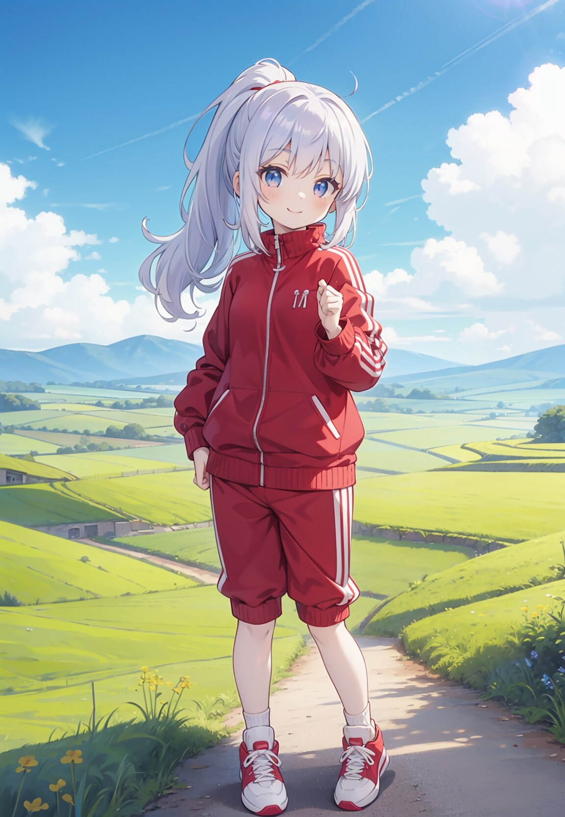 夏休みの農業体験女子