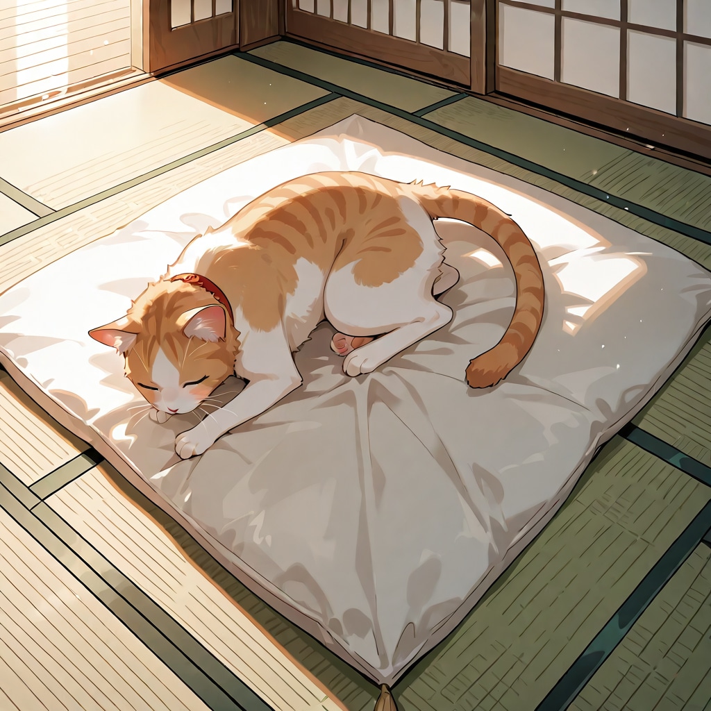 猫と一緒、失敗集