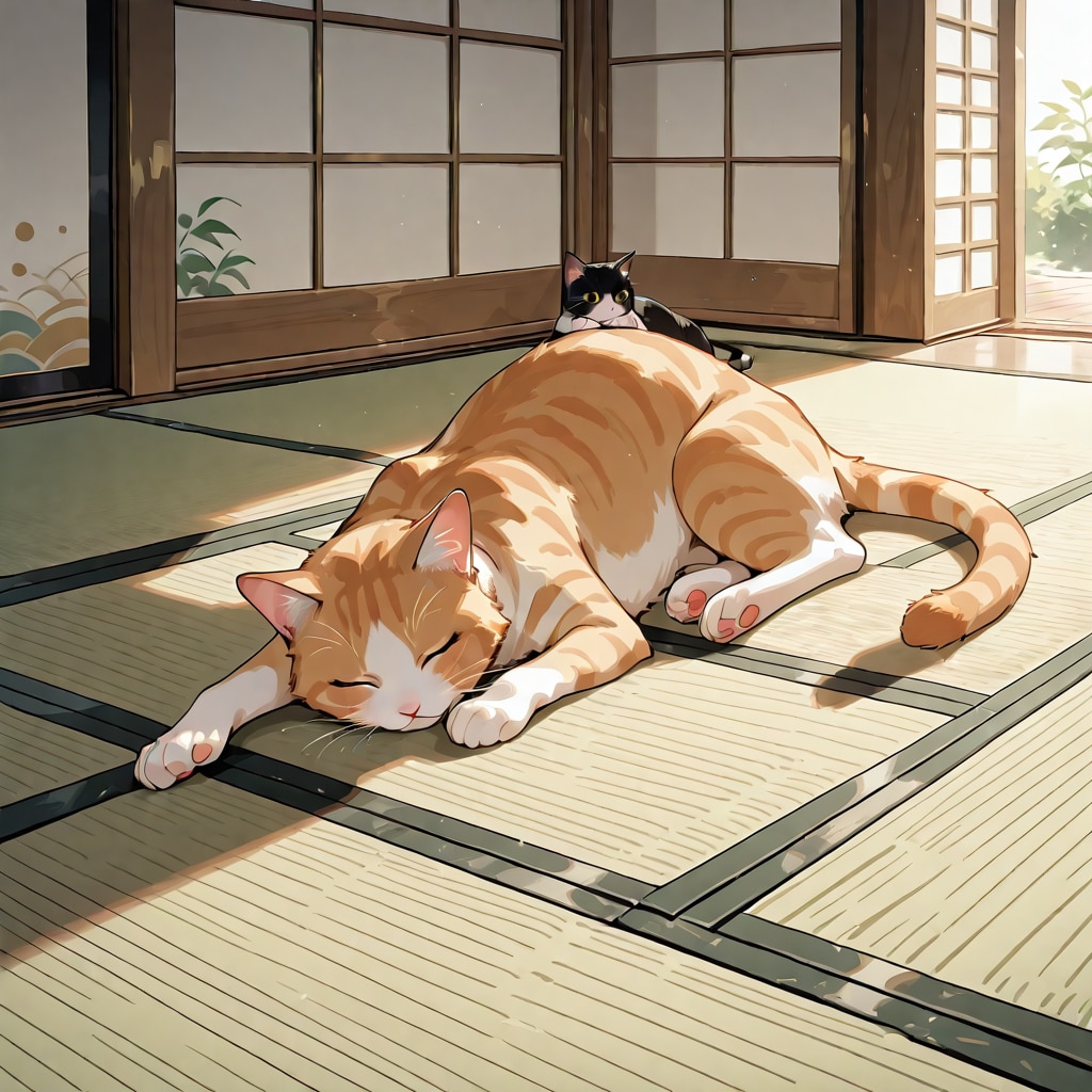 猫と一緒、失敗集