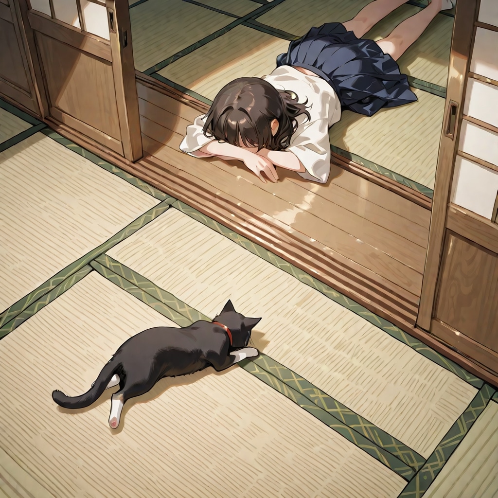 猫と一緒、失敗集