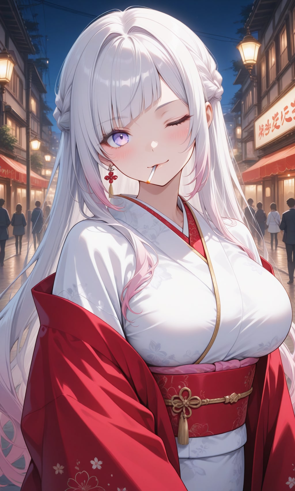 淑やかに一服