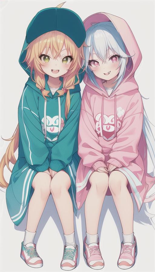 2人の写真撮ってよね | の人気AIイラスト・グラビア