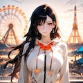ティファ・ロックハート：黄昏の遊園地 3枚目