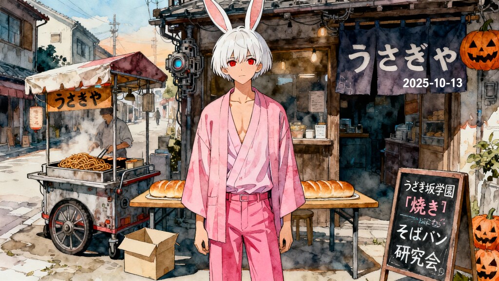 今日の焼きそばパン　2025-10-13