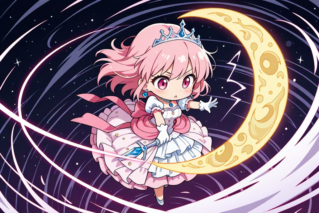 クレセントスラッシュを習得した姫様