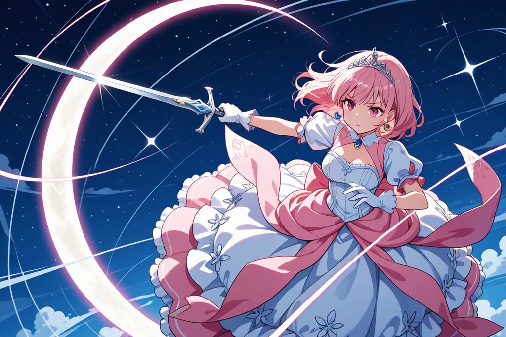 クレセントスラッシュを習得した姫様