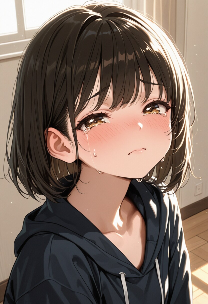 涙目　Teary gaze