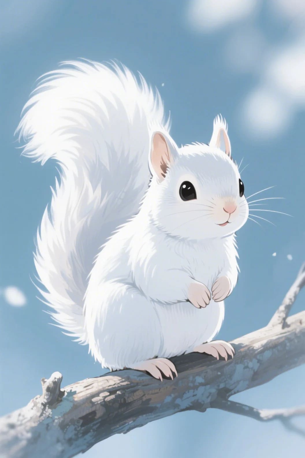 白リス | の人気AIイラスト・グラビア