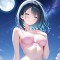夜の海にて 4枚目