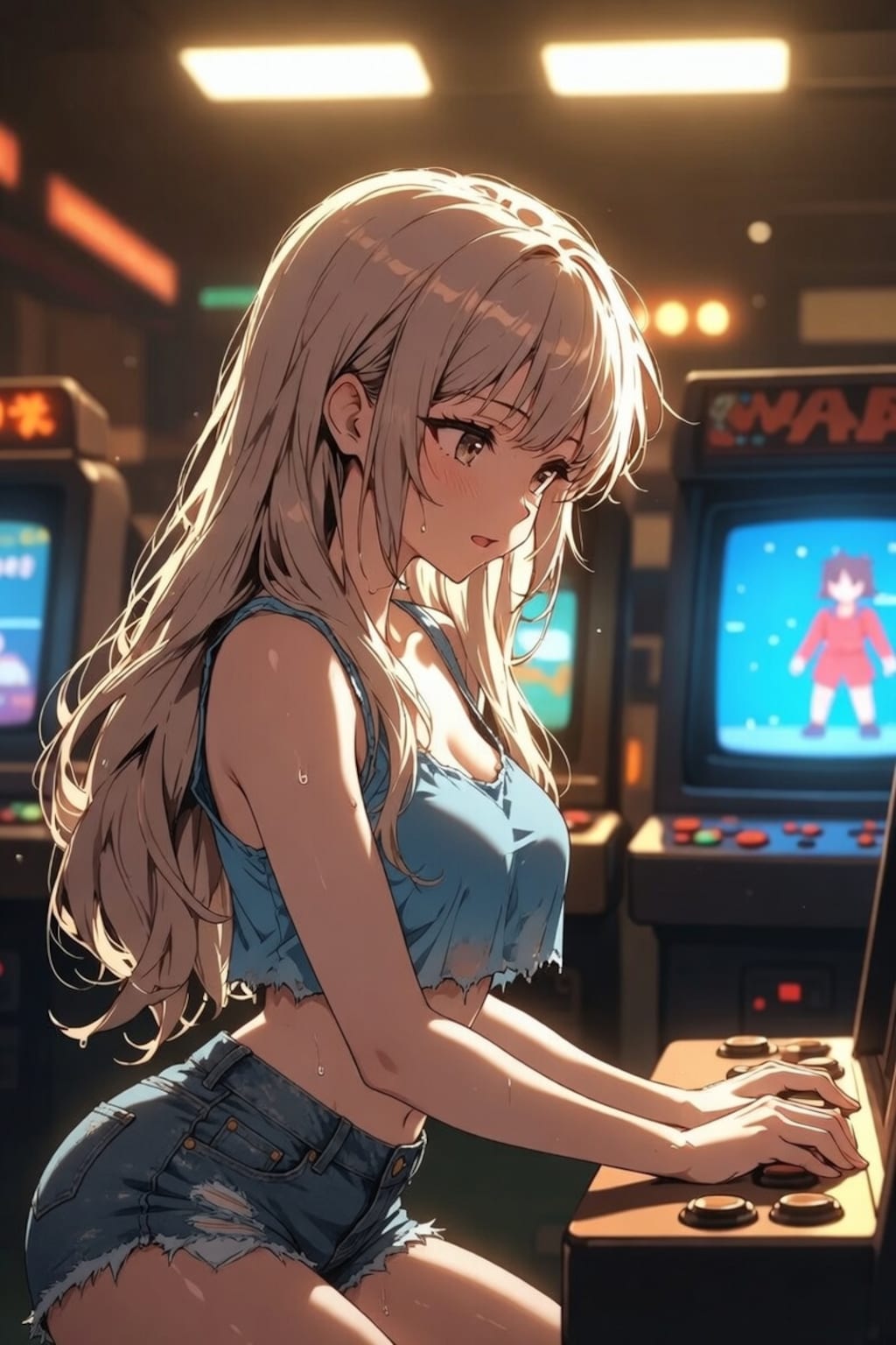 ゲーセン女子