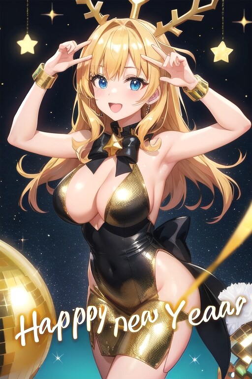 New Year Girl