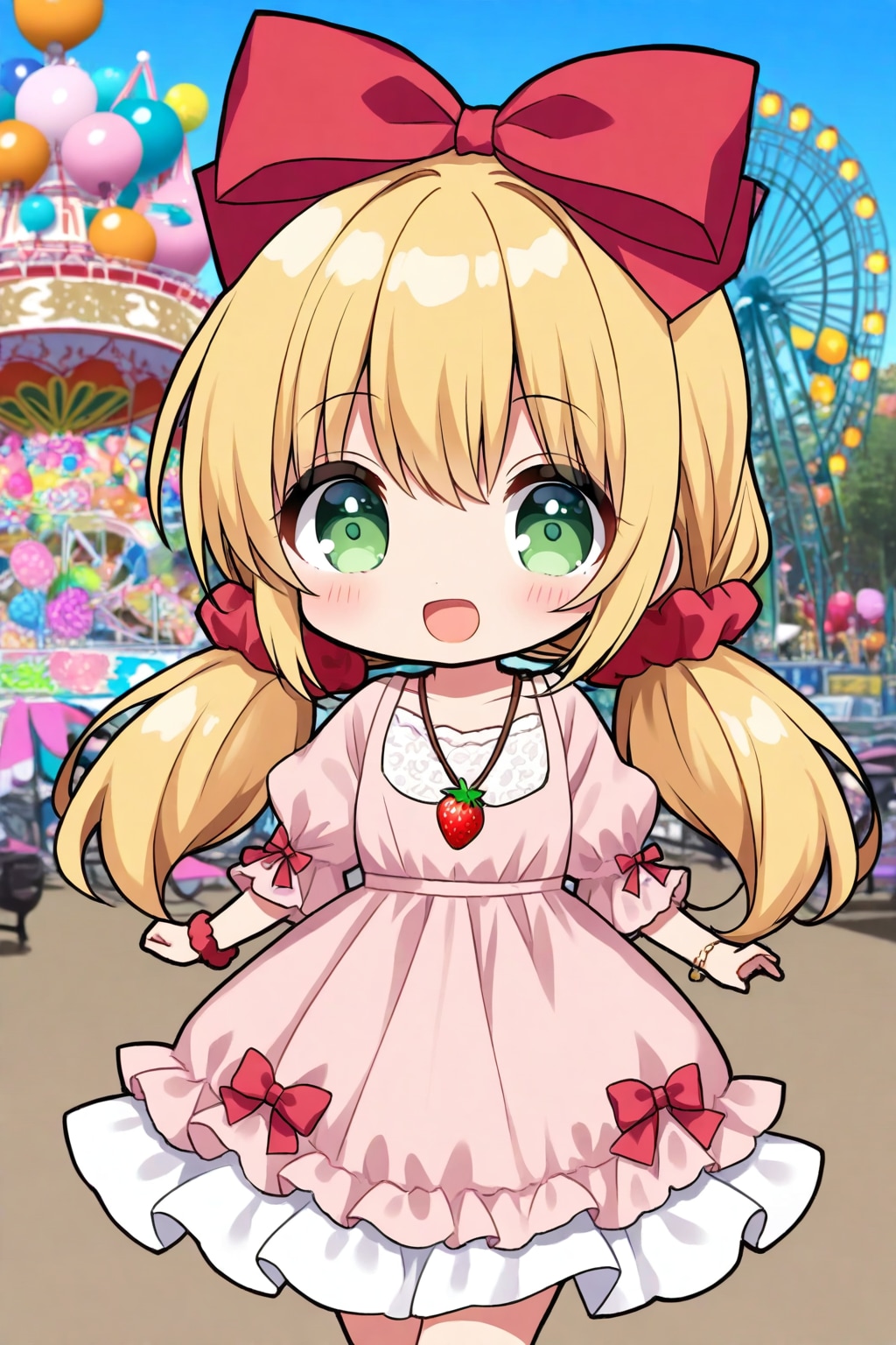 遊園地と茉莉花ちゃん