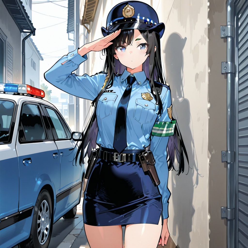 クールな新米刑事