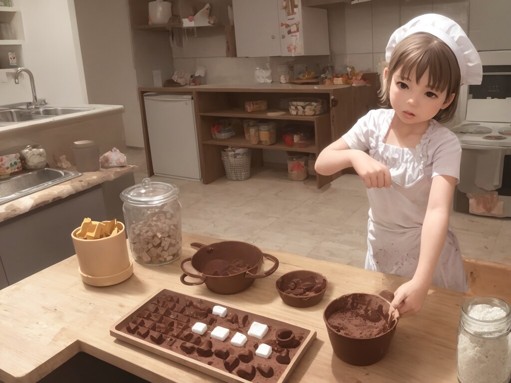 ちいさなパティシエールさん