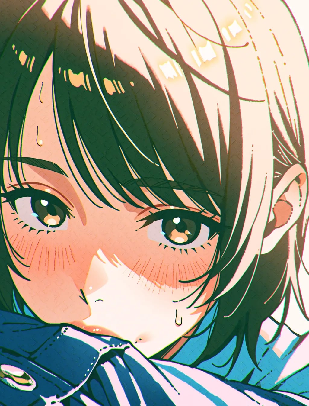 布を貫通フェチ