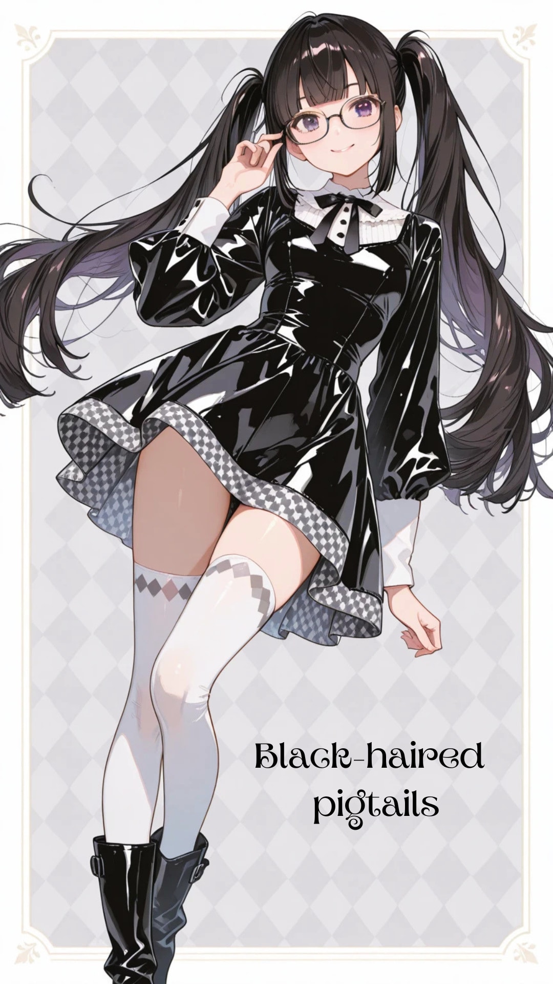黒髪少女