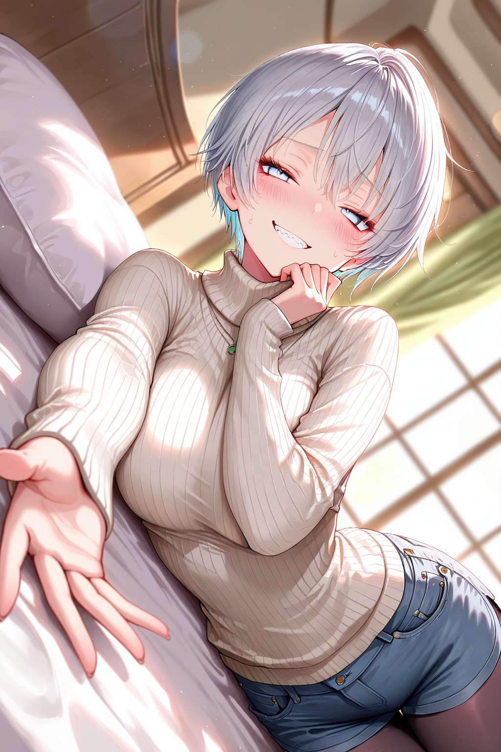 ・・こっちくる？