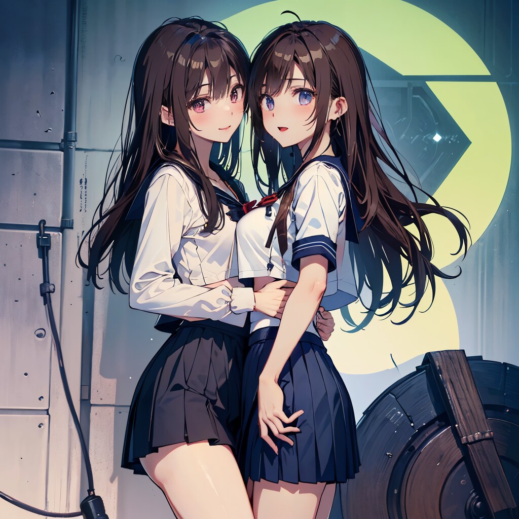 セーラー服スクール水着オーバーニーソックス