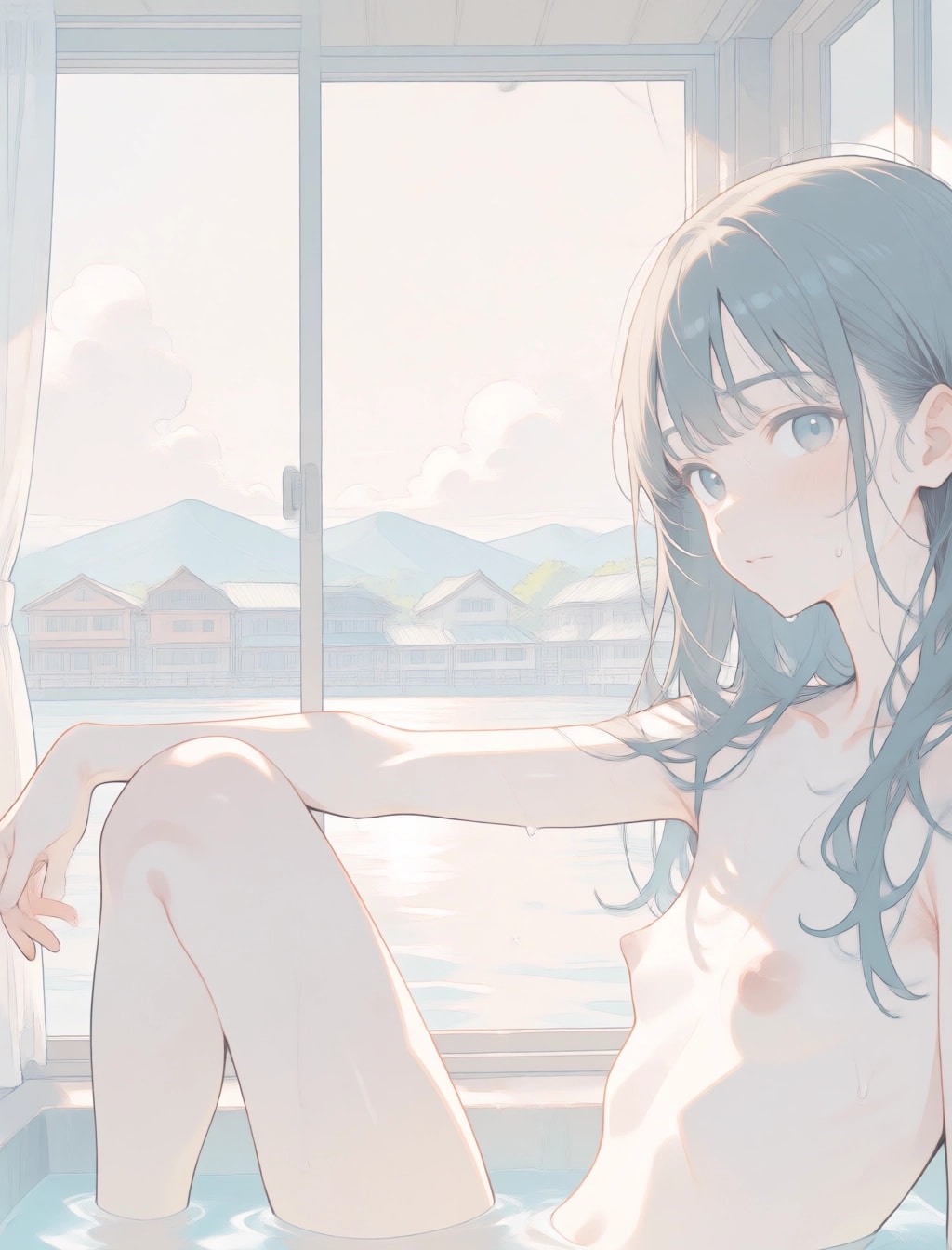 色が薄い二次元