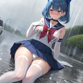 雨✕セーラー戦士風 3枚目