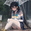 雨✕セーラー戦士風 5枚目