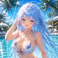 至高美少女シリーズ 【美波とプールデート】 3枚目