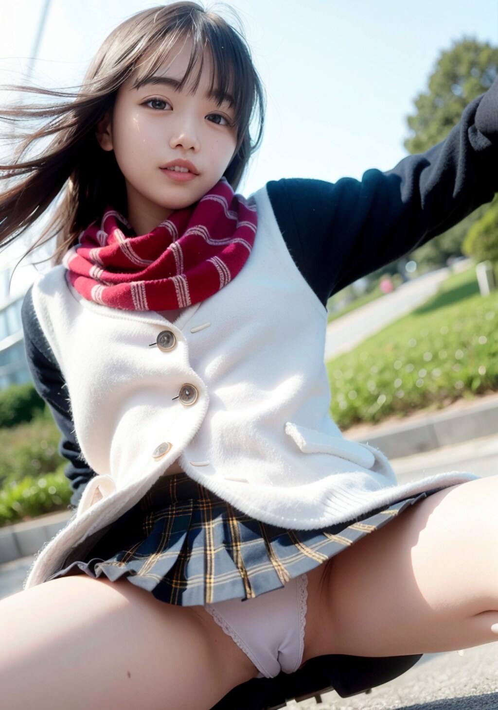 「パンツだよ～♡」