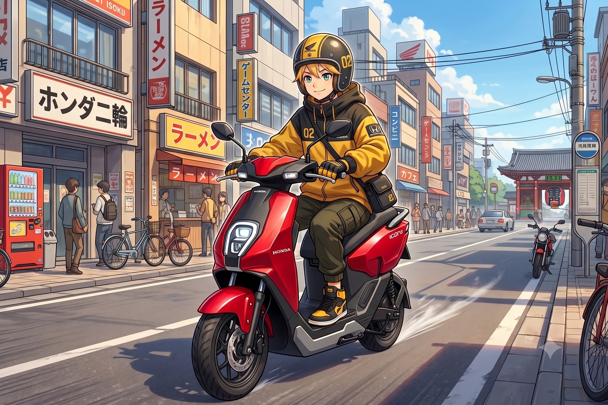 レン君の街乗りの相棒⚡️💨