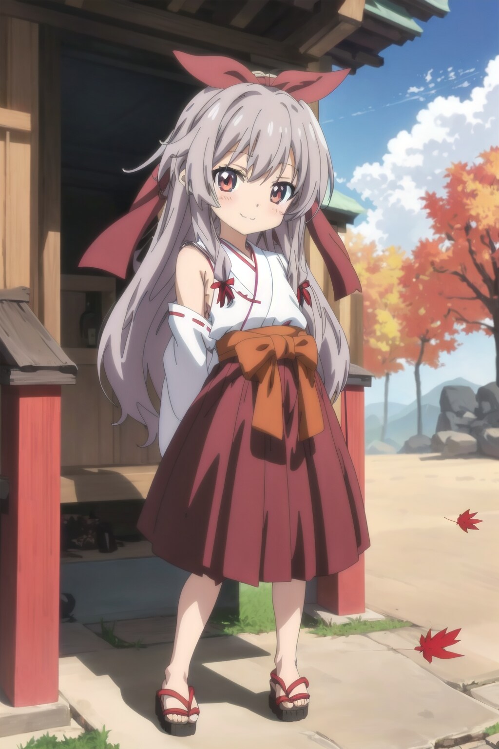 巫女に化けた何か | の人気AIイラスト・グラビア