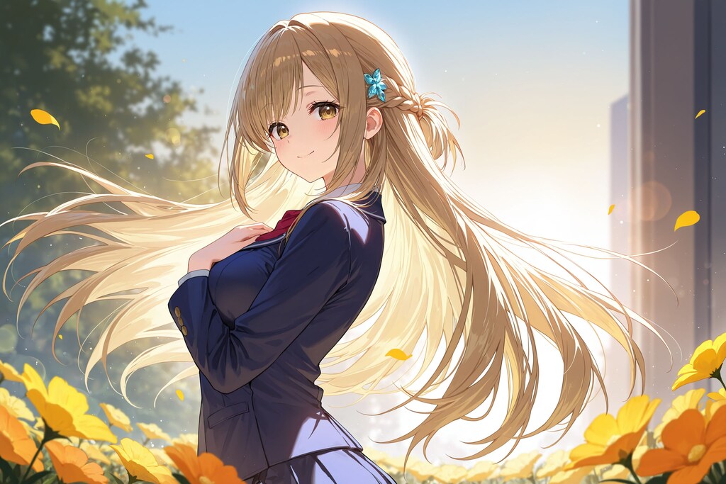 異世界学園の少女さん