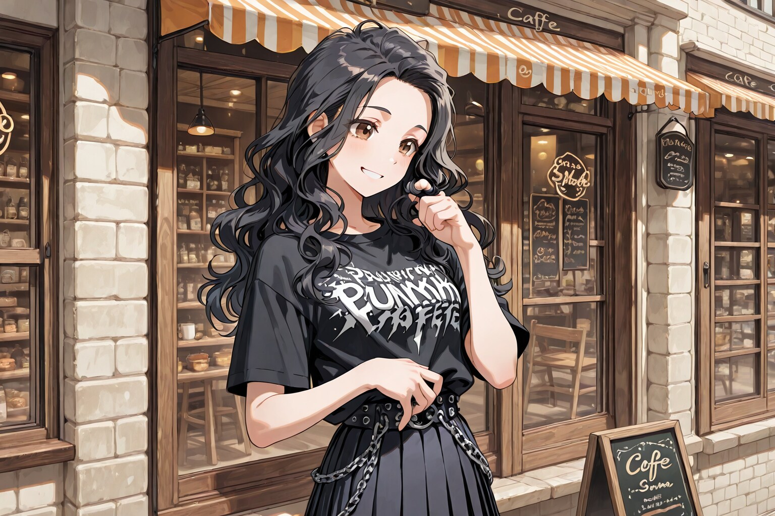 カフェ | の人気AIイラスト・グラビア
