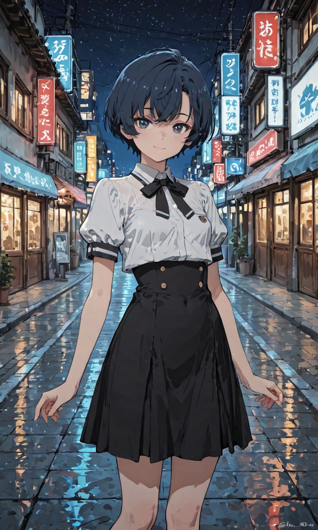 夜の街だよ柑菜ちゃん