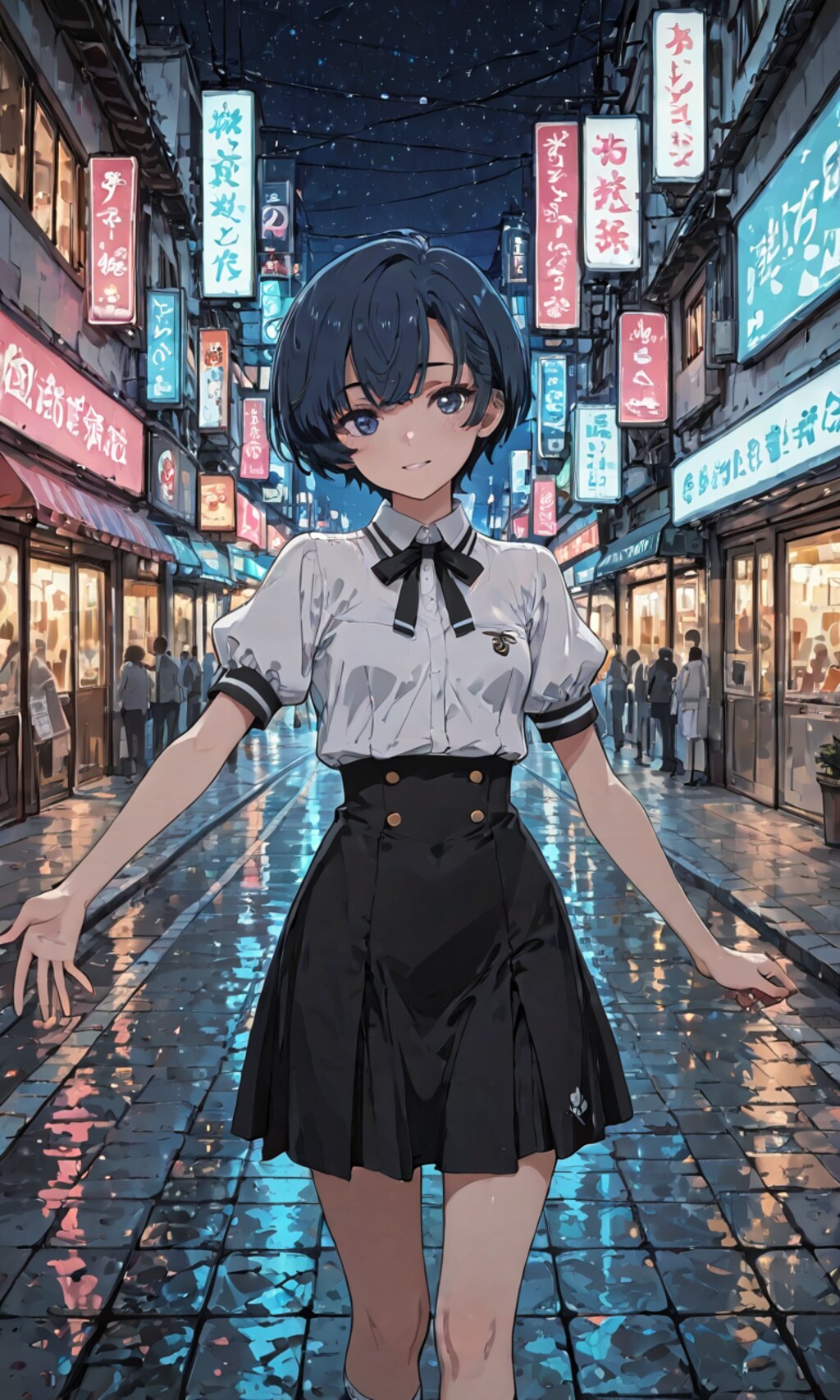 夜の街だよ柑菜ちゃん