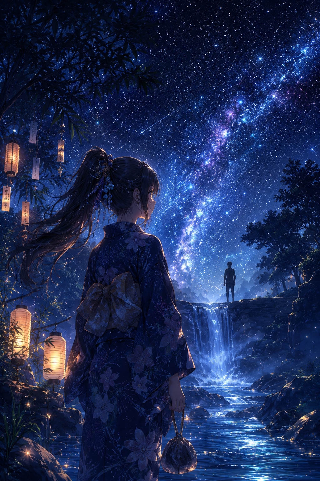 Across the Milky Falls