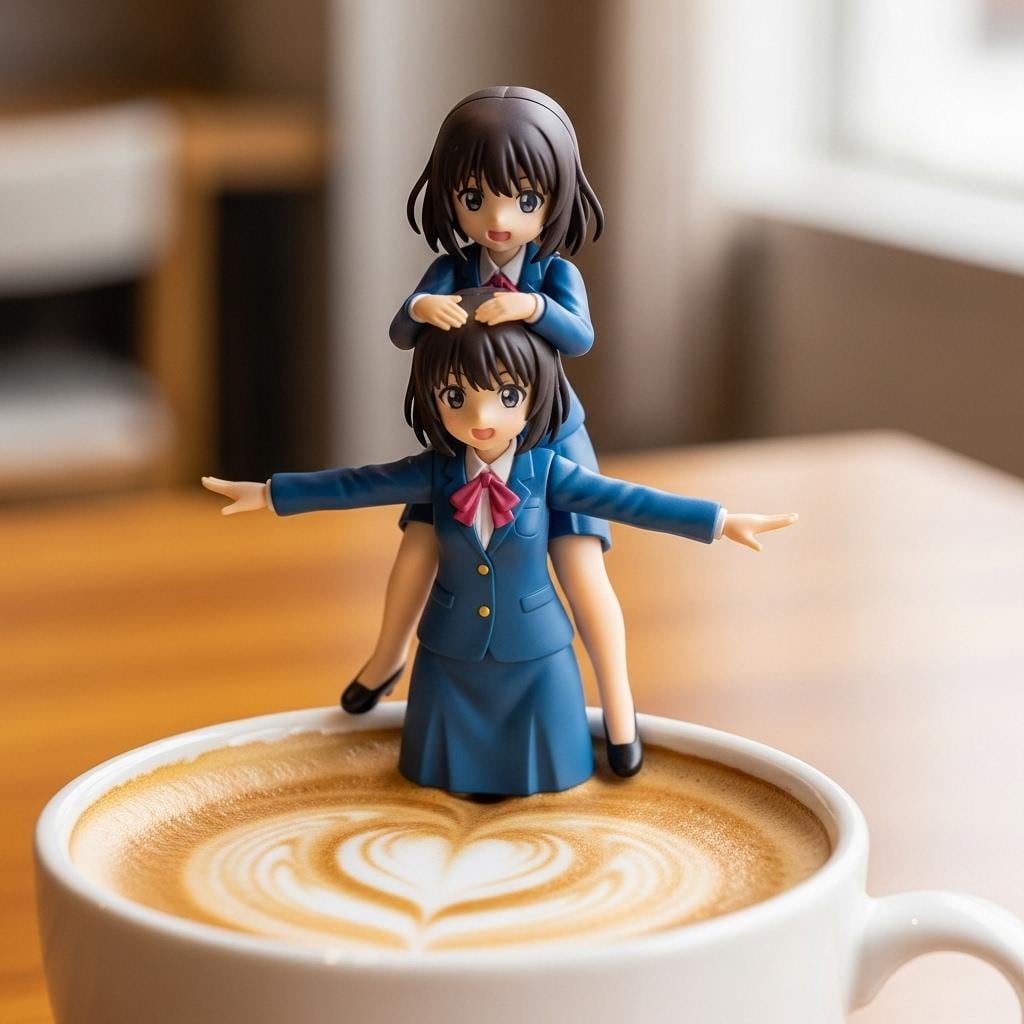 いろいろ乗るフチ子