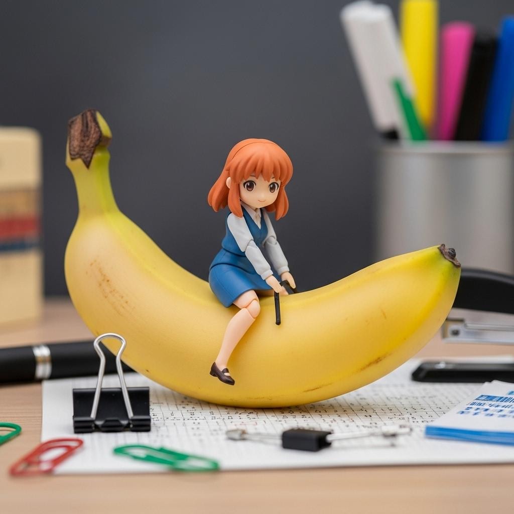 いろいろ乗るフチ子