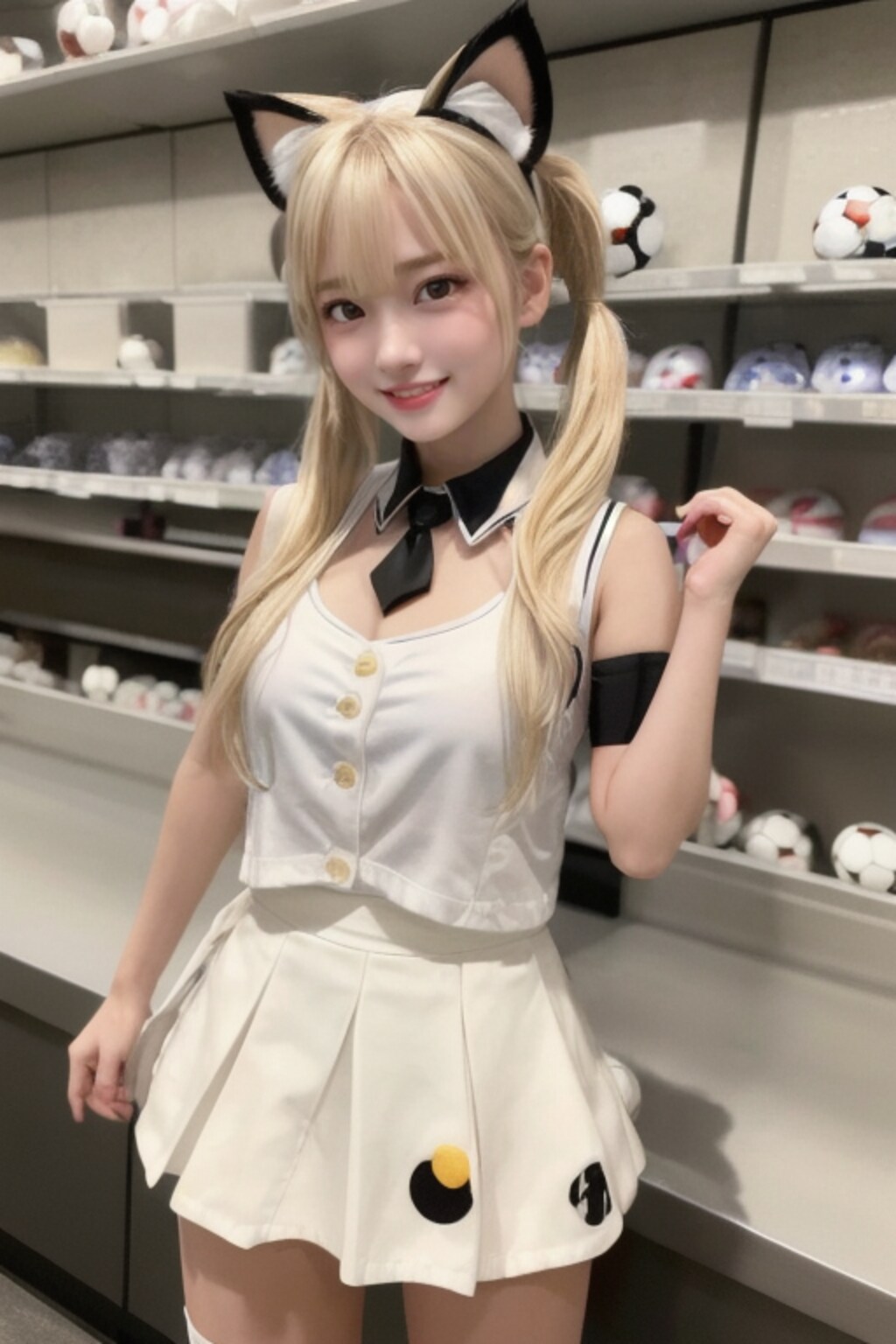 サッカーボール屋の看板娘