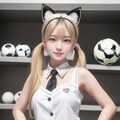 サッカーボール屋の看板娘 2枚目
