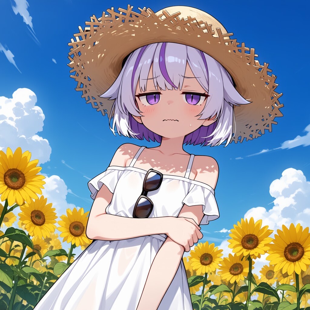 夏コーデとサングラス