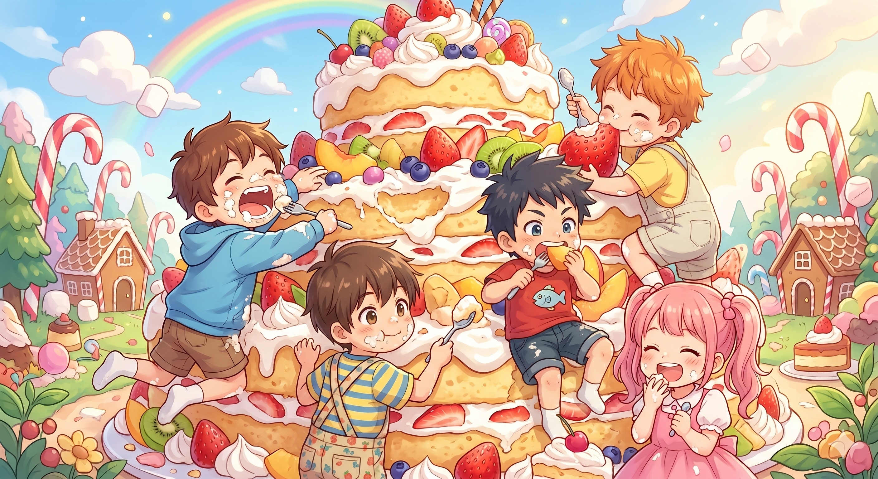 巨大ケーキ