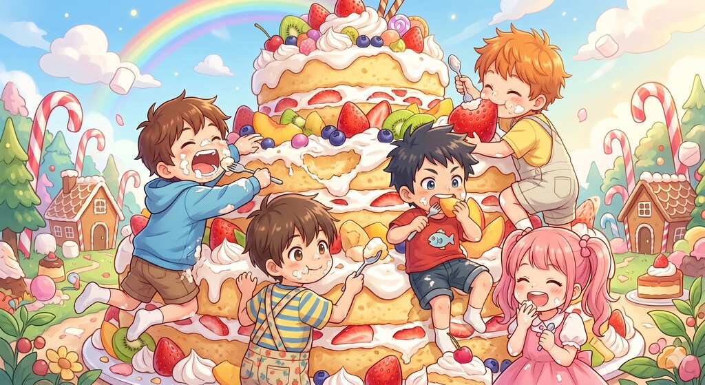 巨大ケーキ