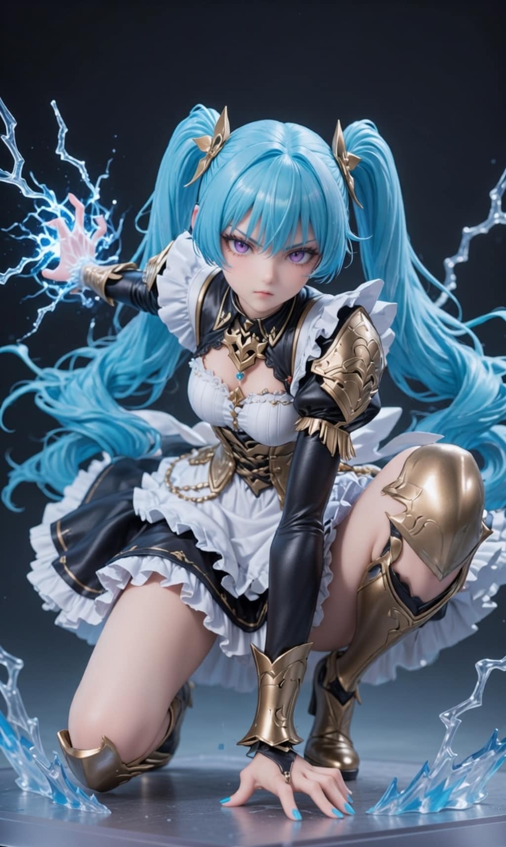 蒼き稲妻の降臨