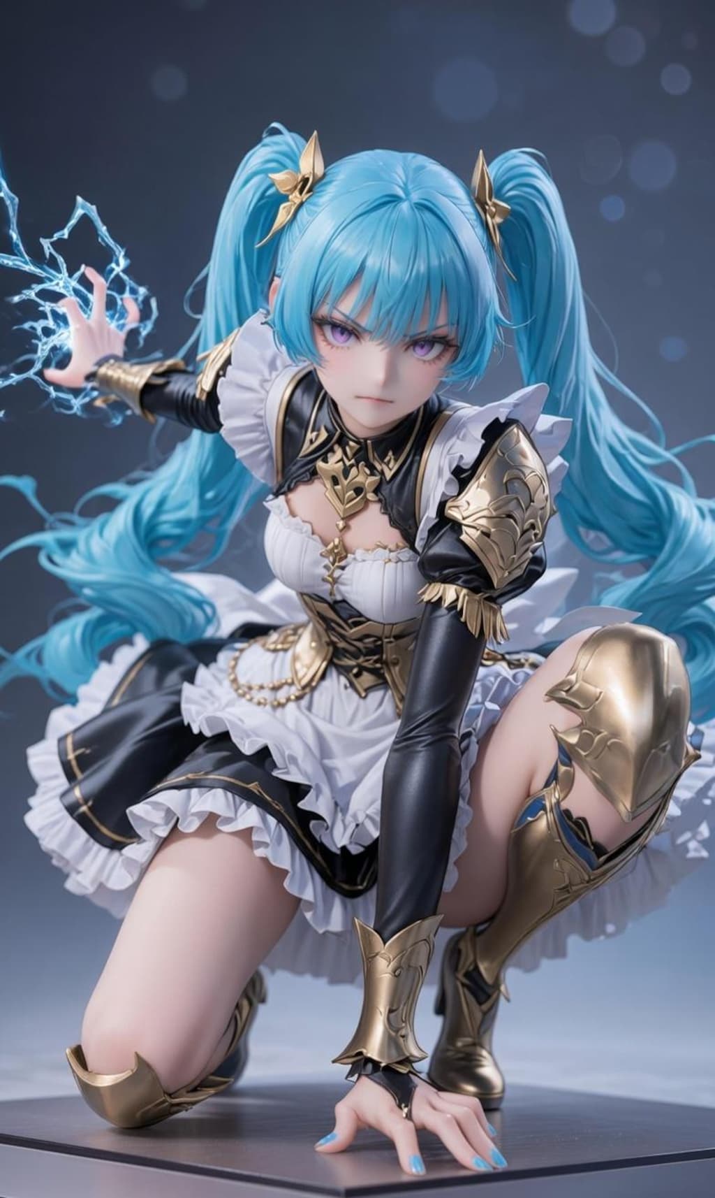 蒼き稲妻の降臨