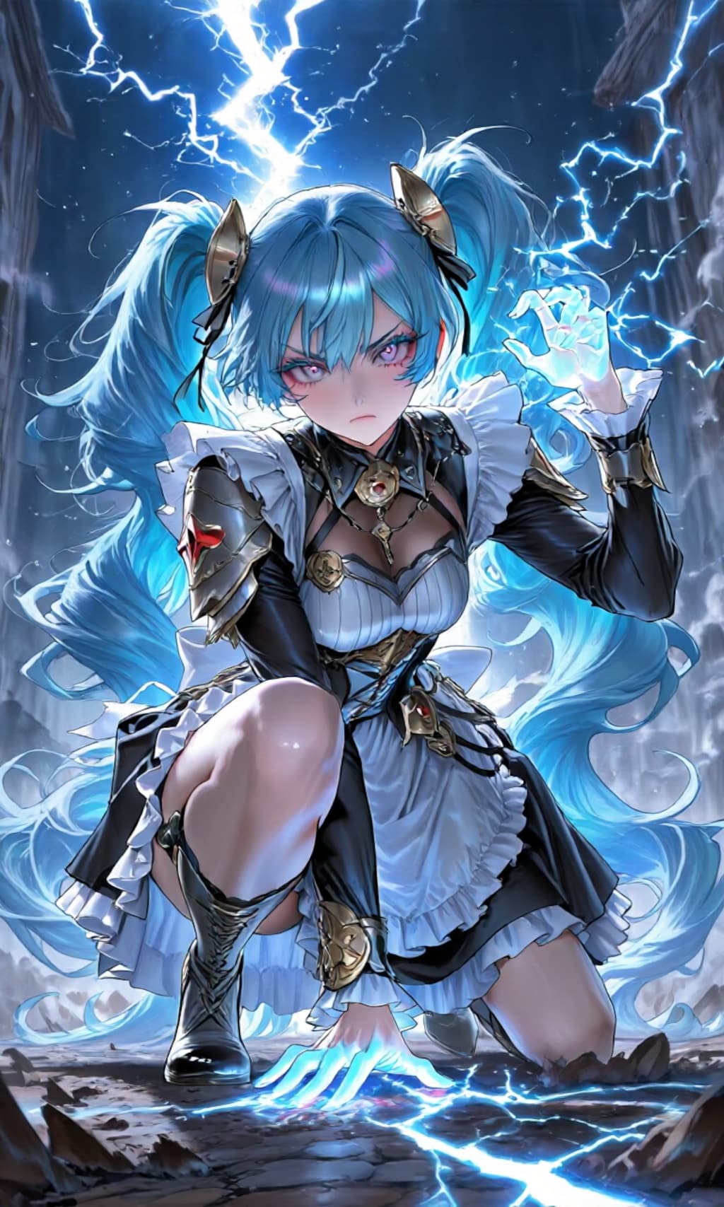 蒼き稲妻の降臨