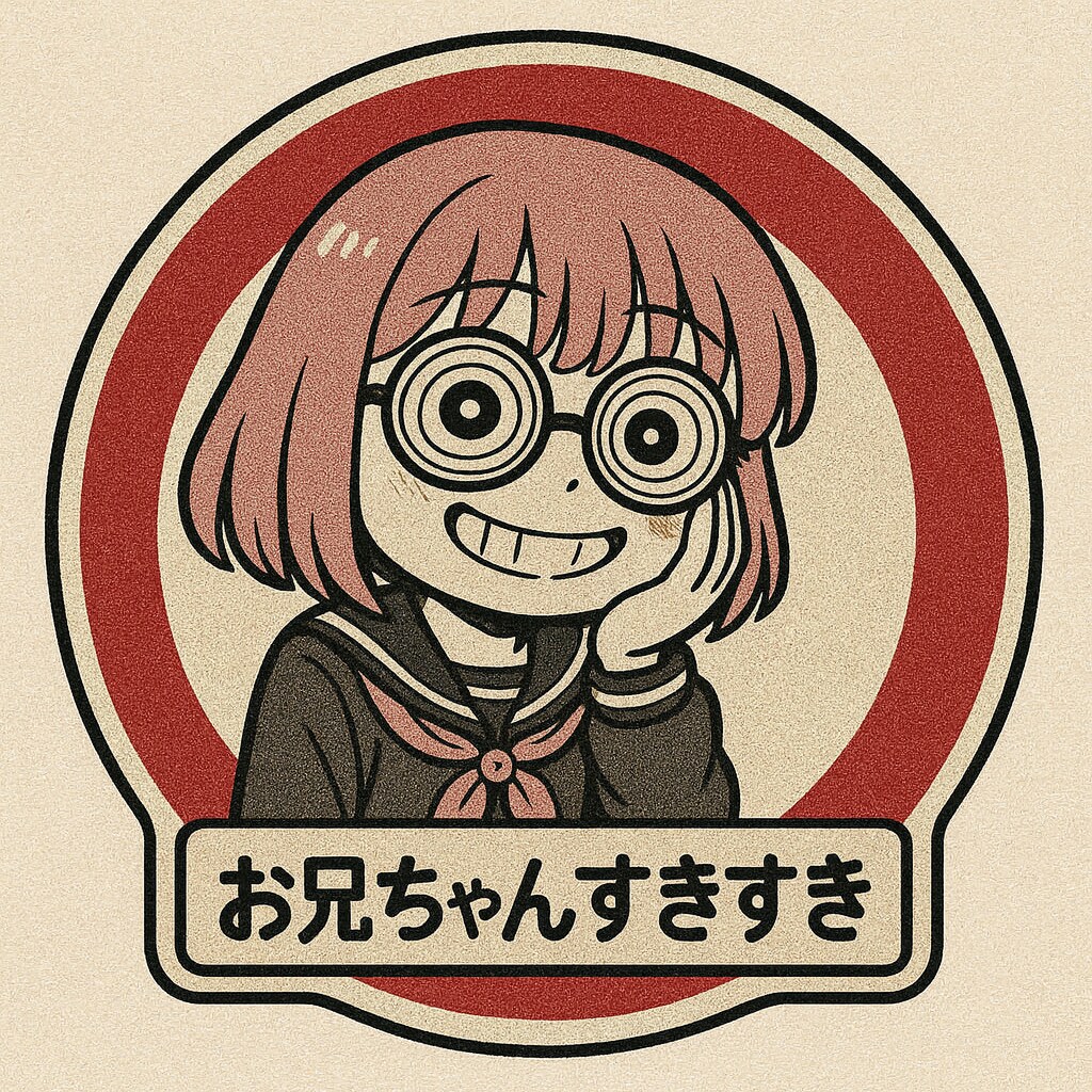 お兄ちゃんすきすき標識